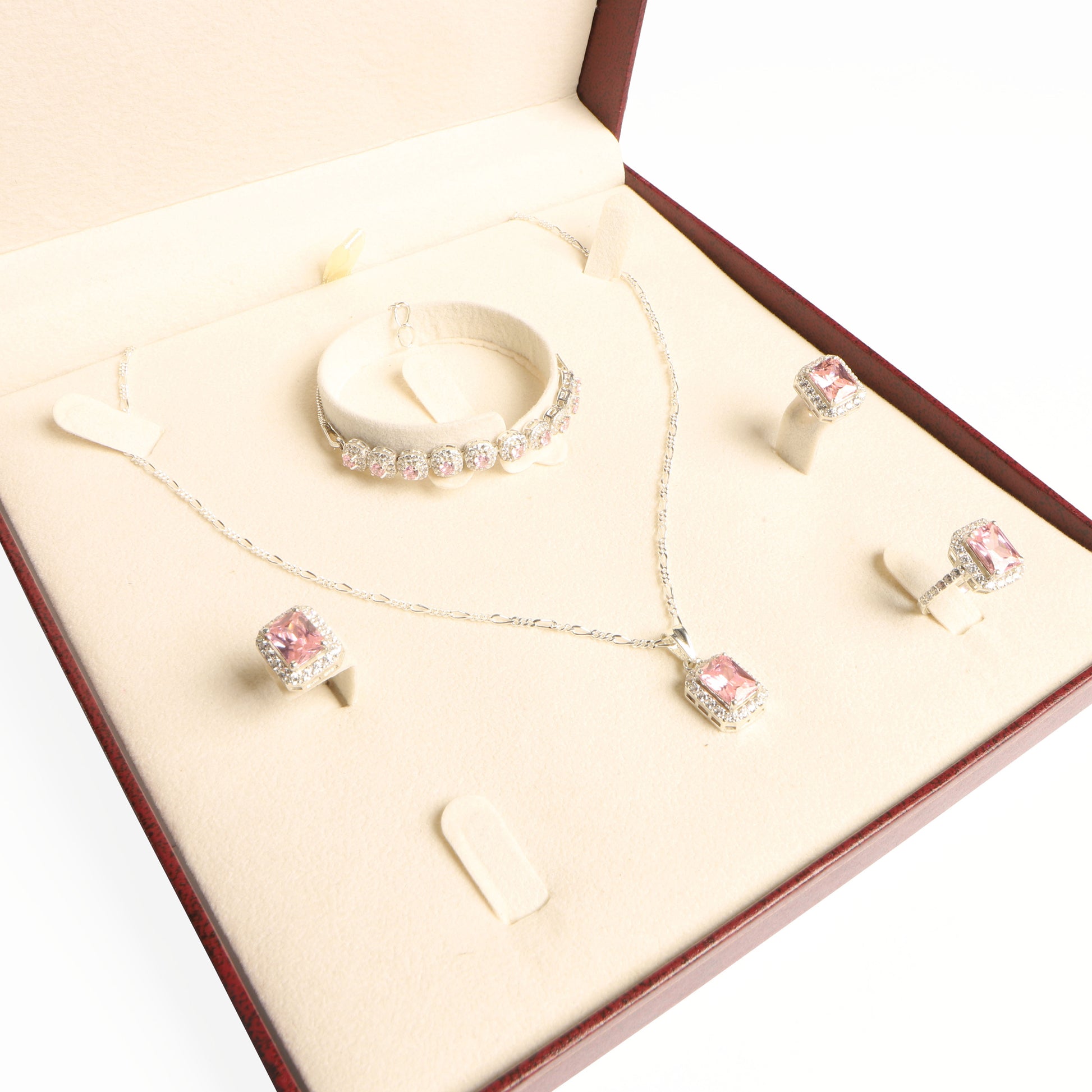 The Luxe Sterling Silver Jewelry Set