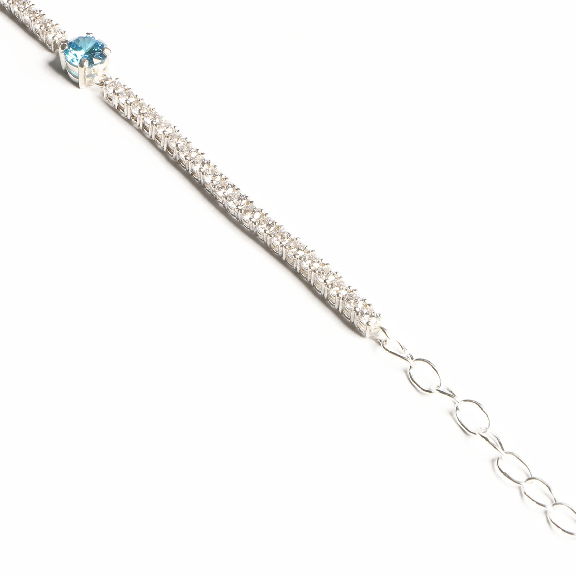 Ocean Aura 925 Sterling Silver Bracelet