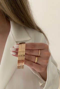 Radiant Gold Bangles