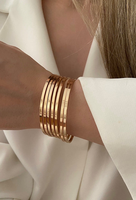 Radiant Gold Bangles