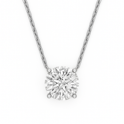 Ocean Aura Sterling Silver Necklace