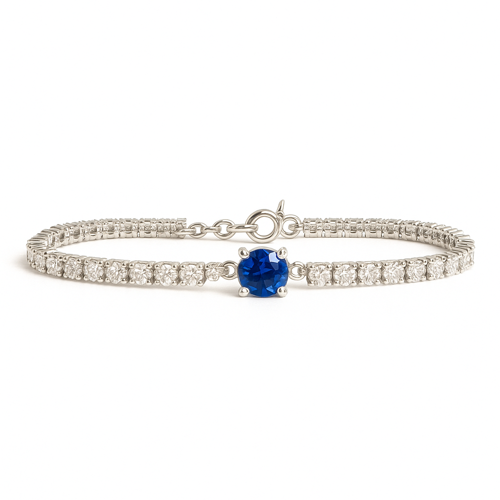 Ocean Aura 925 Sterling Silver Bracelet