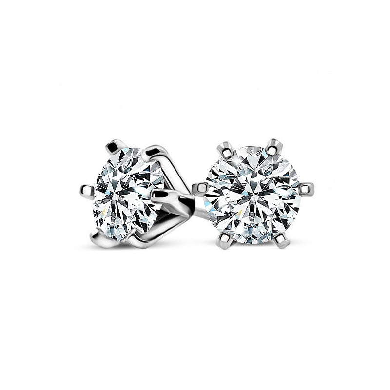 Stunning Classic Six-Prong Earrings - My Store