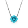 Ocean Aura Sterling Silver Necklace
