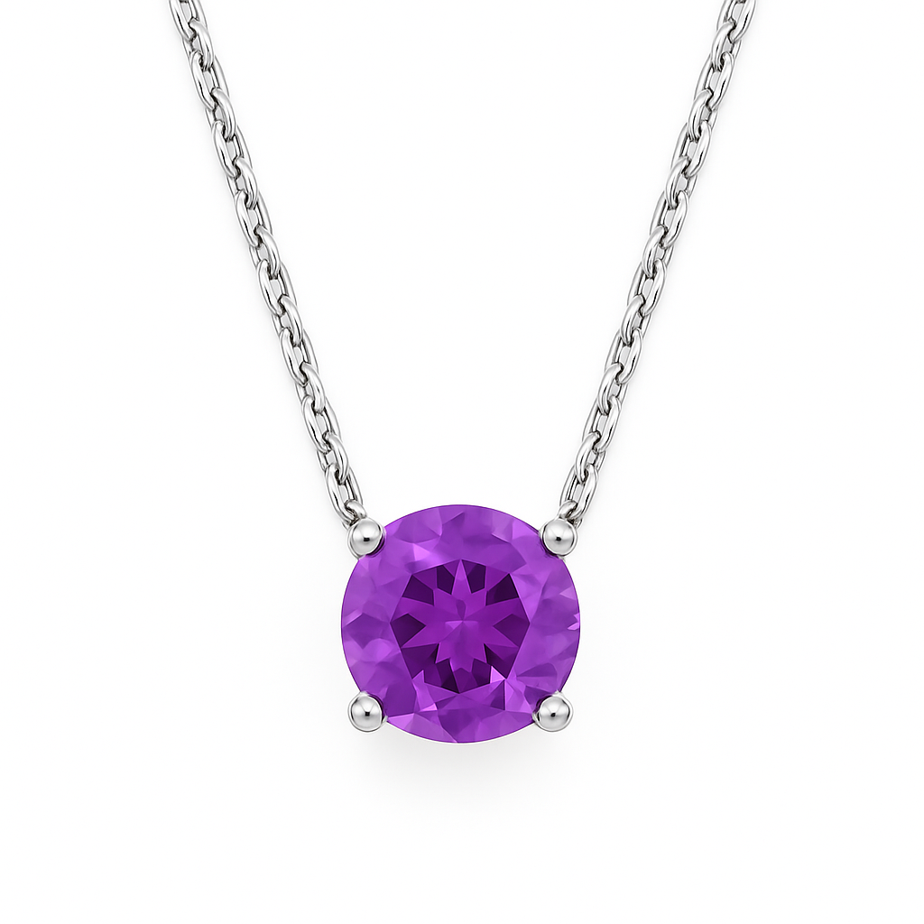 Ocean Aura Sterling Silver Necklace