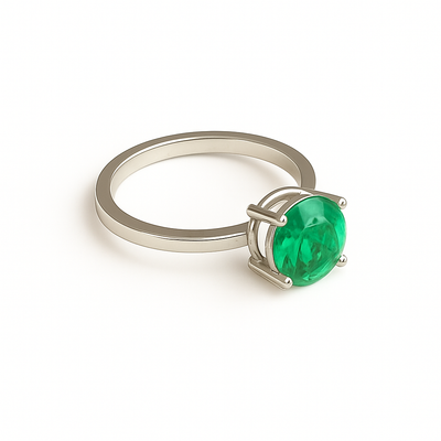Ocean Aura Sterling Silver Ring