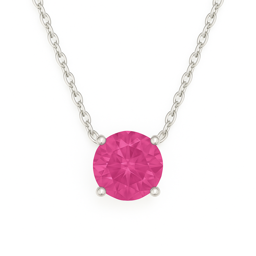 Ocean Aura Sterling Silver Necklace
