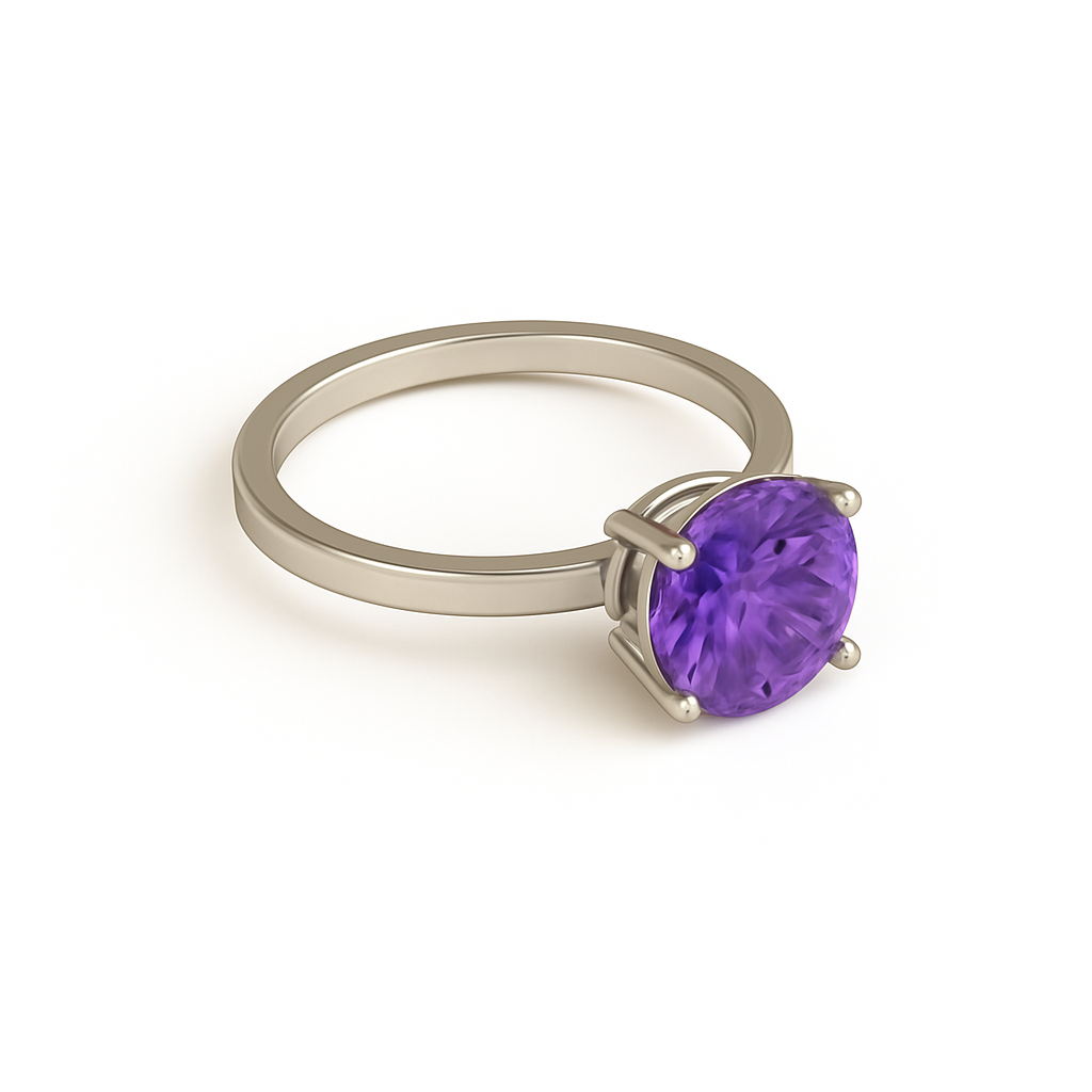 Ocean Aura Sterling Silver Ring