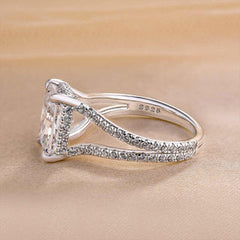 Twin Wing Sterling Silver Ring