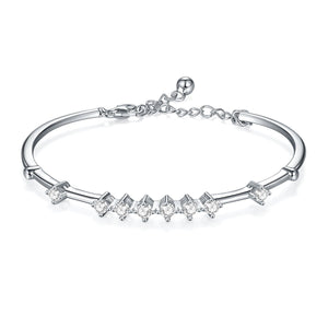 Light Luxury Moissanite Sterling Silver Bracelet - My Store