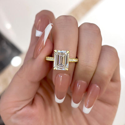 Julia - Emerald Cut 925 SILVER - My Store