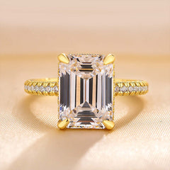 Julia - Emerald Cut 925 SILVER