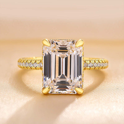 Julia - Emerald Cut 925 SILVER - My Store